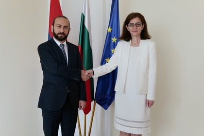 Foreign Minister Teodora Genchovska received Foreign Minister of the Republic of Armenia Ararat Mirzoyan